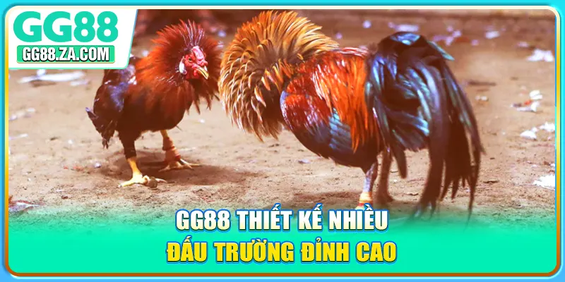 GG88 thiết kế nhiều đấu trường đỉnh cao